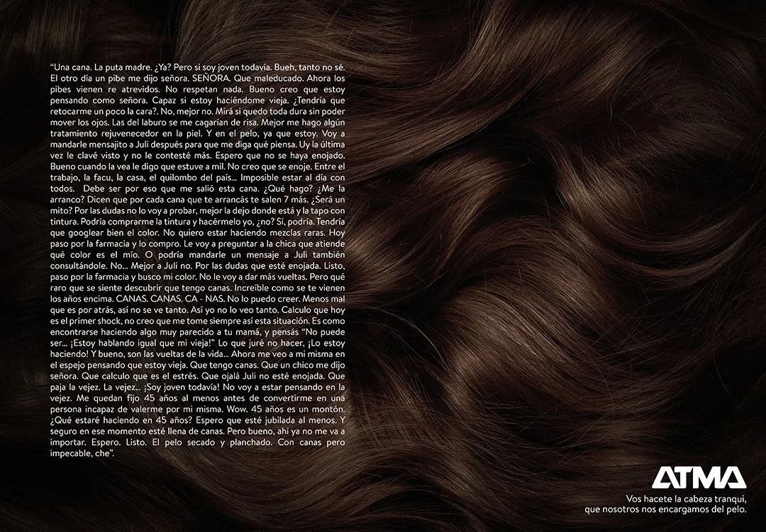 Hacete la cabeza — print 2