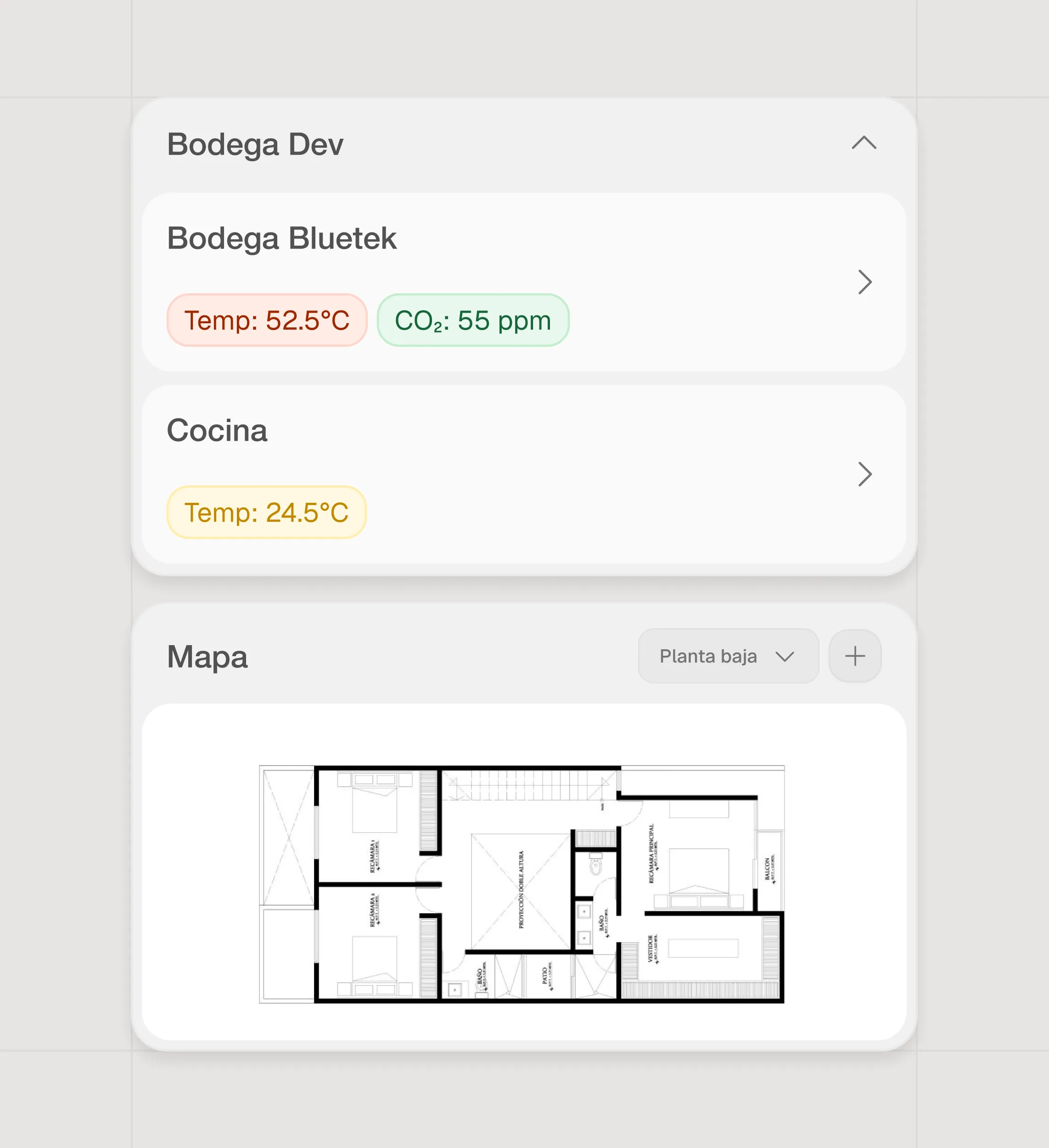 Zone grouping and navigation